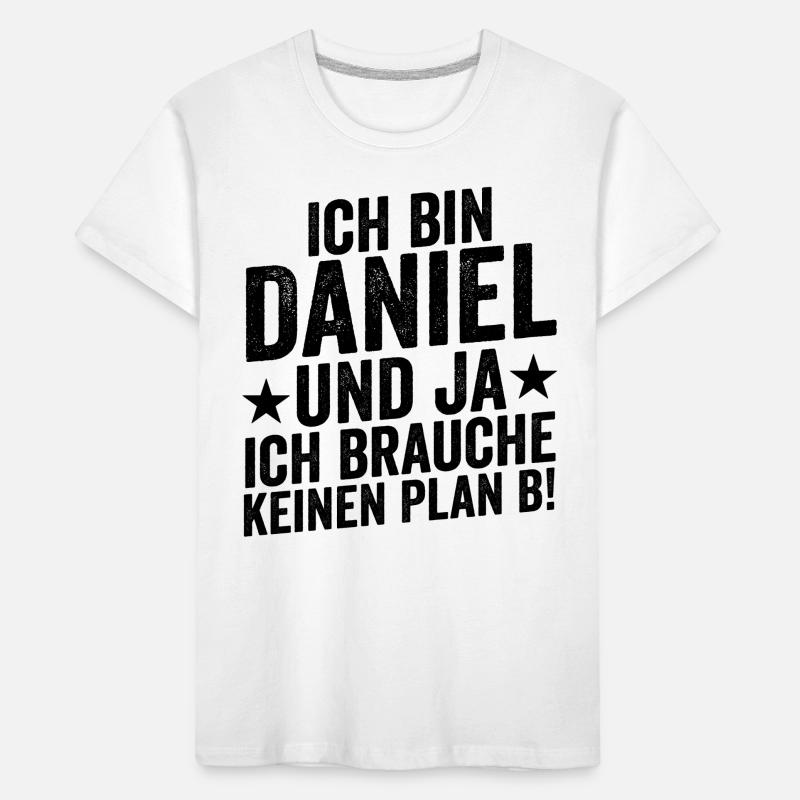 First name Daniel Kids' Premium Organic T-Shirt