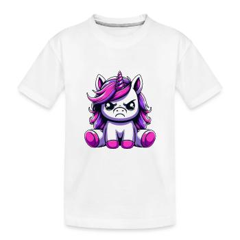Ne me regarde pas sur ce ton - T-shirt bio Premium Enfant - blanc - Devant