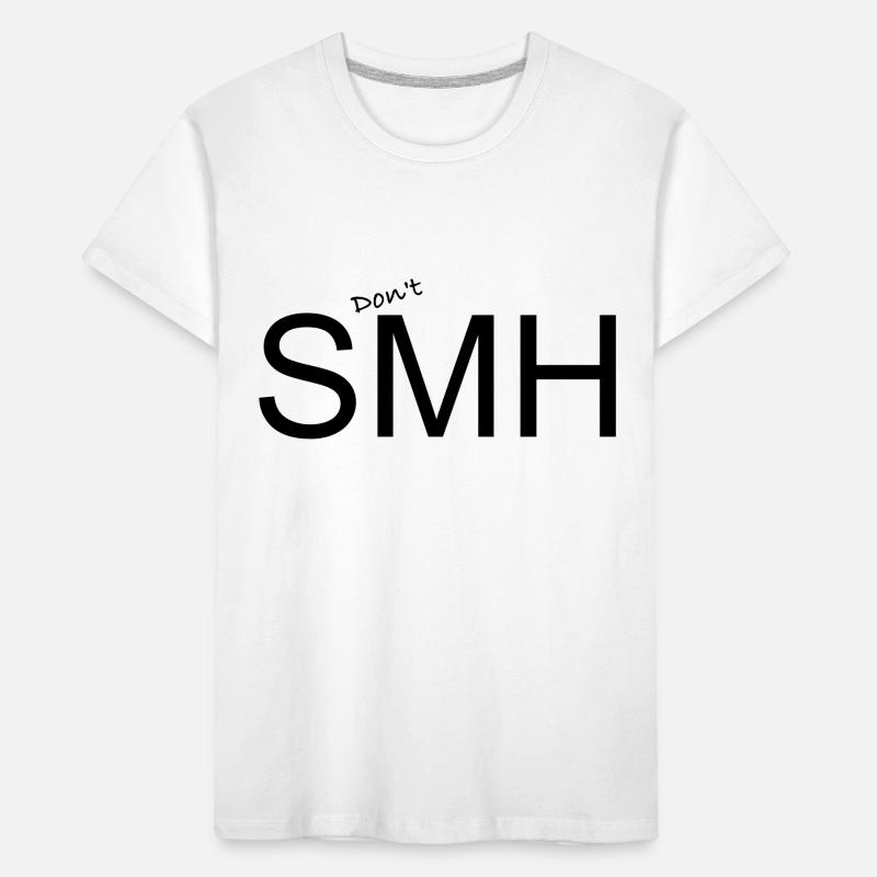 Pas de déclaration SMH Ne pas déclaration SMH T-shirt bio Premium Enfant