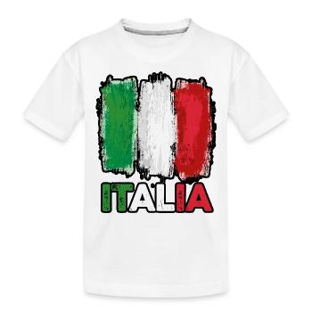 Italie Italien Italien Italie - T-shirt bio Premium Enfant - blanc - Devant