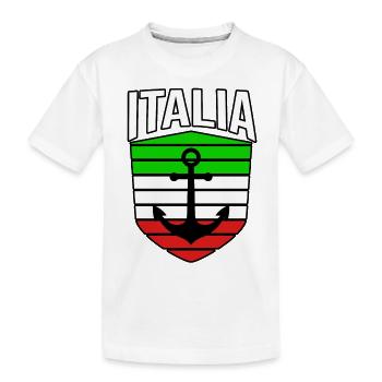 Italie Italien Italien Italie - T-shirt bio Premium Enfant - blanc - Devant