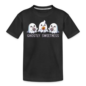 Ghostly Sweetness - Kinder Premium Bio T-Shirt - Schwarz - Vorne