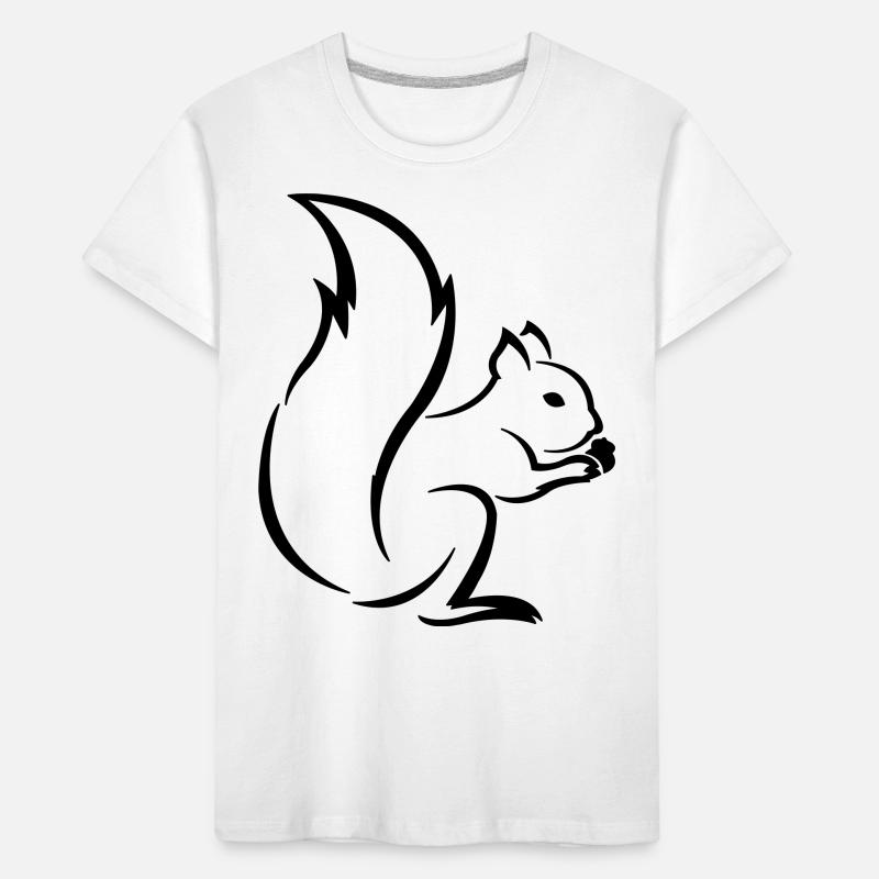 Écureuil T-shirt bio Premium Enfant