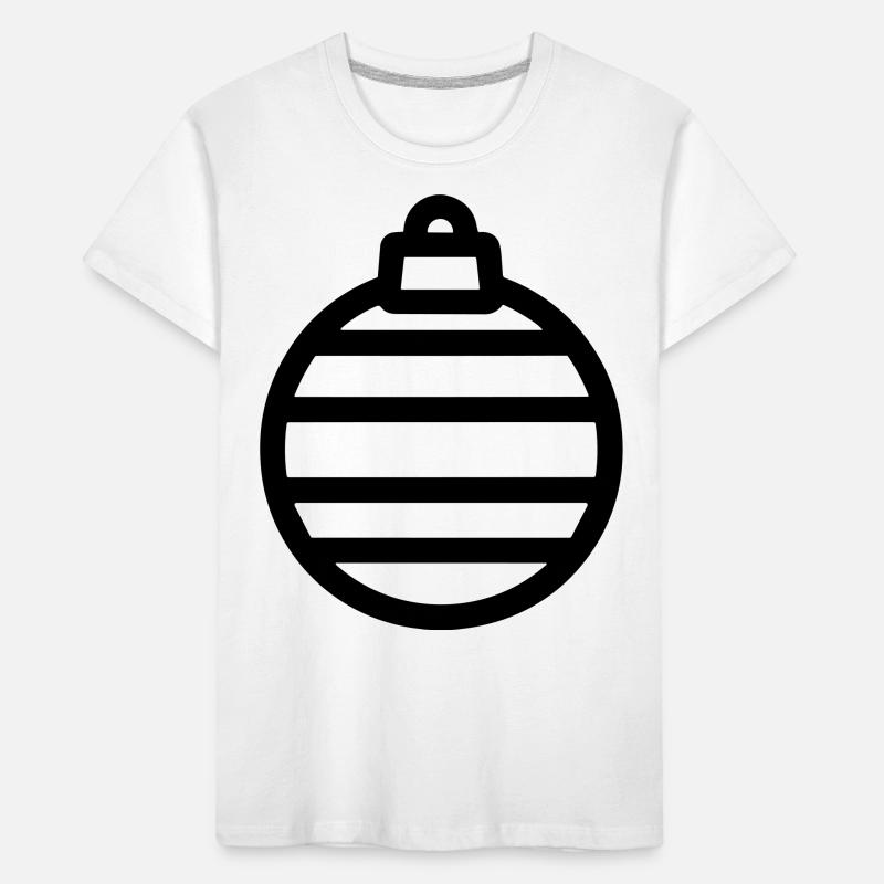 Weihnachtskugel Kinder Premium Bio T-Shirt
