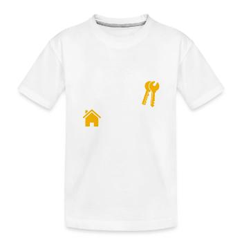 Nous avons dit à l’adresse 2025 - T-shirt bio Premium Enfant - blanc - Devant