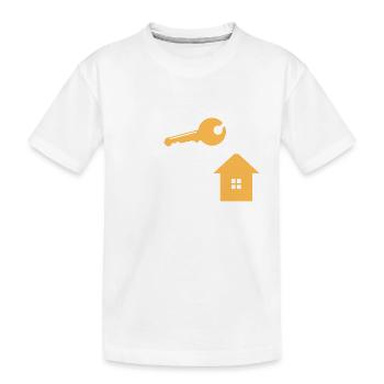 Nous avons dit à l’adresse 2025 - T-shirt bio Premium Enfant - blanc - Devant