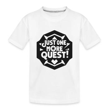 Encore une quête - T-shirt bio Premium Enfant - blanc - Devant
