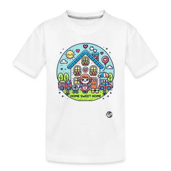 Home Sweet Home, Maman - T-shirt bio Premium Enfant - blanc - Devant