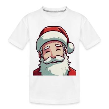 Weihnachtsmann - Kinder Premium Bio T-Shirt - Weiß - Vorne
