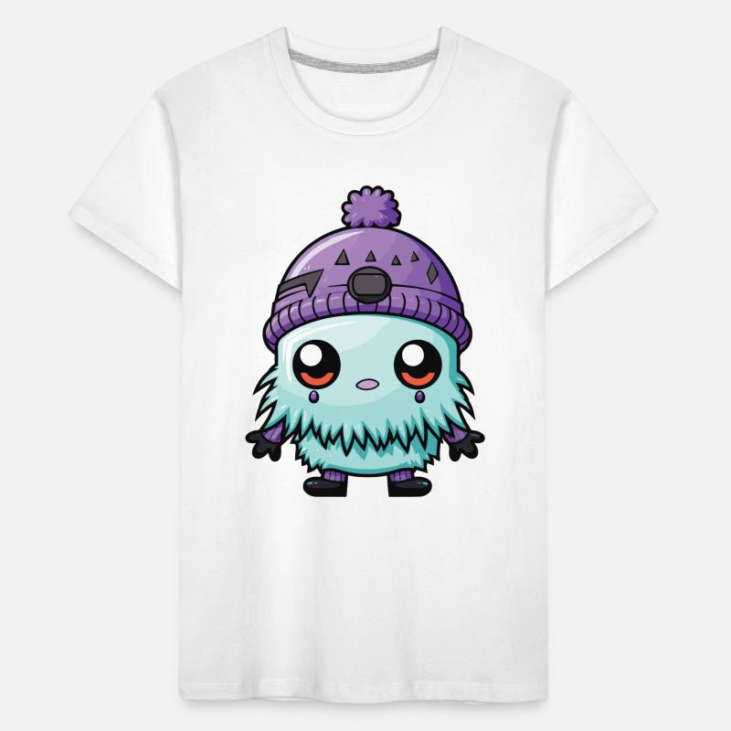 Eskimo Cold Comic Winter Kids' Premium Organic T-Shirt