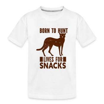 Tiger - Africa - Wilderness - Nature Conservation - Kids' Premium Organic T-Shirt - white - Front