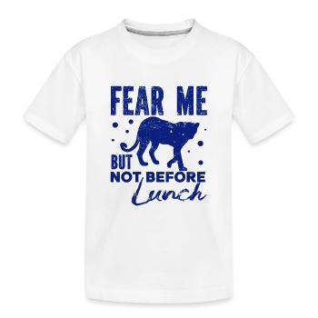 Tiger - Africa - Wilderness - Nature Conservation - Kids' Premium Organic T-Shirt - white - Front