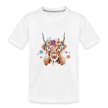 Dada De La Fille D’anniversaire - T-shirt bio Premium Enfant - blanc - Devant
