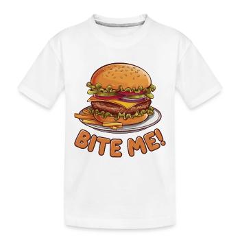 HAMBURGERS - T-shirt bio Premium Enfant - blanc - Devant
