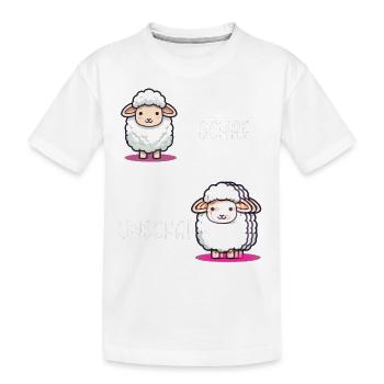 Mouton Mouton Drôle Cool Cadeau - T-shirt bio Premium Enfant - blanc - Devant