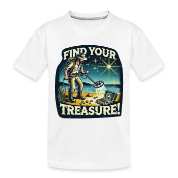 DÉTECTEURS DE MÉTAUX - T-shirt bio Premium Enfant - blanc - Devant
