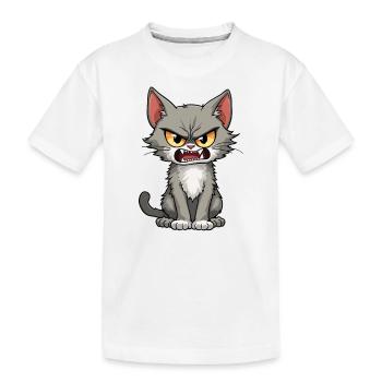 Don't look at me in this tone - Kids' Premium Organic T-Shirt - white - Front