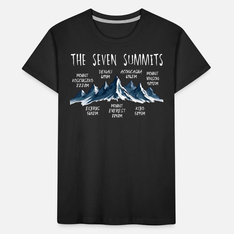 Seven Summits Kosciuszko Kids' Premium Organic T-Shirt