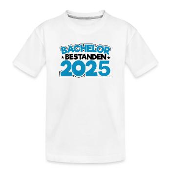 Baccalauréat 2025 Graduation Graduation - T-shirt bio Premium Enfant - blanc - Devant
