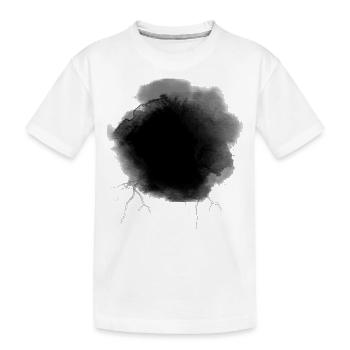 cadeau motard, homme, femme, enfant t-shirt nuage, - T-shirt bio Premium Enfant - blanc - Devant