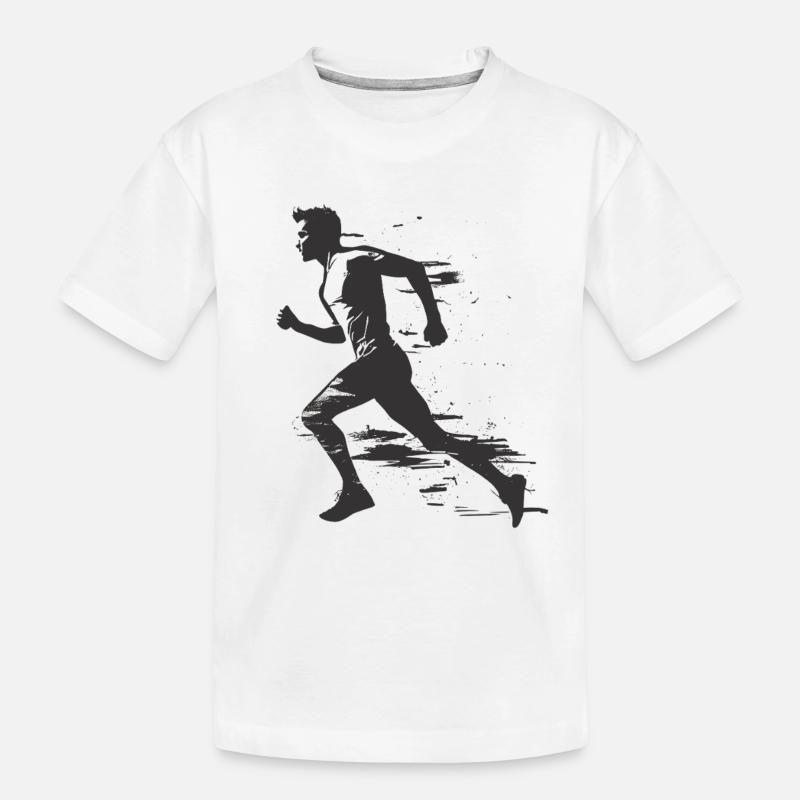 Sprinter Colorsplash Sprintender Sprint - T-shirt bio Premium Enfant - blanc