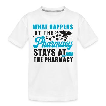 Technicien en pharmacie - T-shirt bio Premium Enfant - blanc - Devant