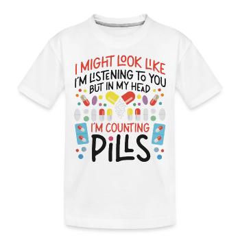 Technicien en pharmacie - T-shirt bio Premium Enfant - blanc - Devant