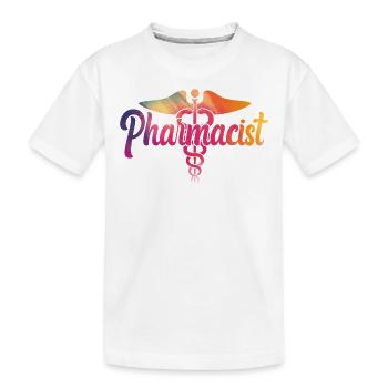 Technicien en pharmacie - T-shirt bio Premium Enfant - blanc - Devant