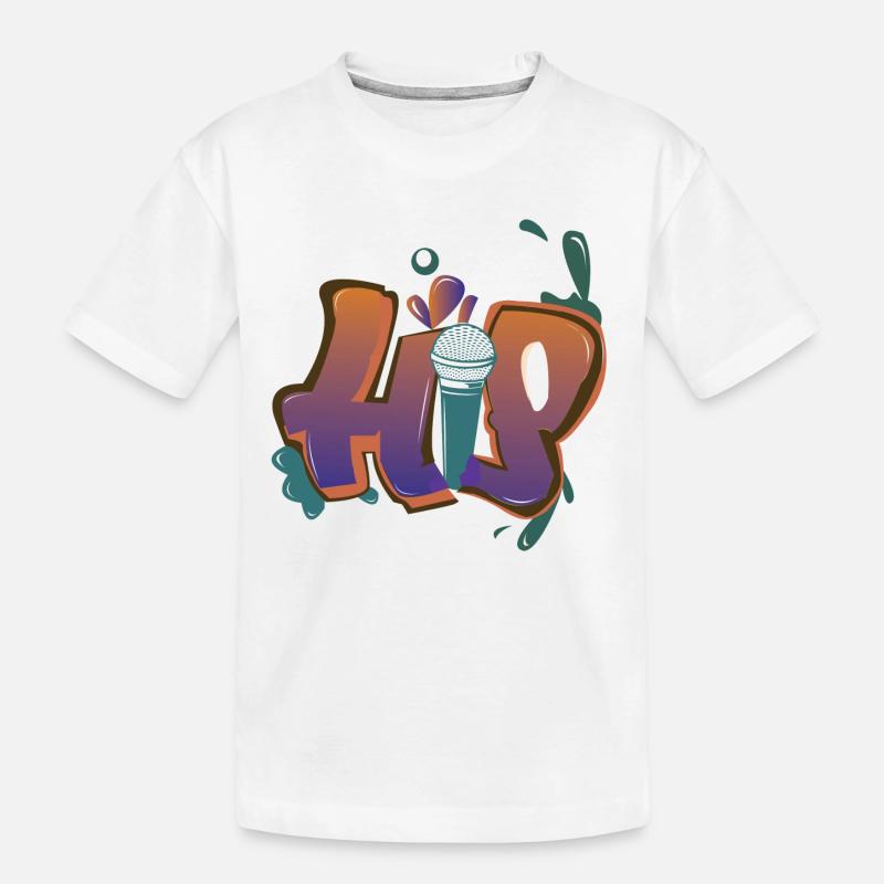 HIP HOP - T-shirt bio Premium Enfant - blanc