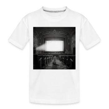 Fox Cinema Vintage Lost Place Animal Crime LowFi - Kids' Premium Organic T-Shirt - white - Front