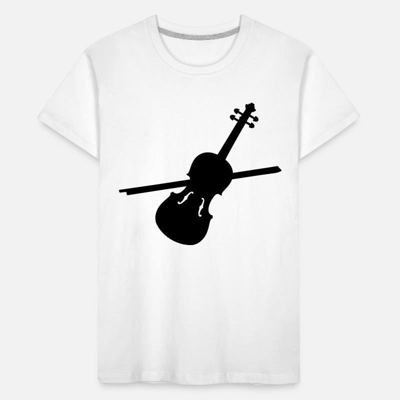 Violin Kids' Premium Organic T-Shirt