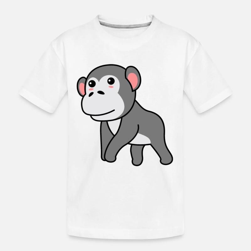 Gorilla Comic - T-shirt bio Premium Enfant - blanc