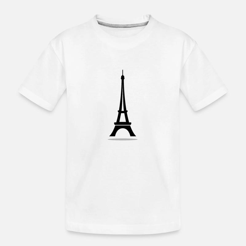 tour Eiffel - T-shirt bio Premium Enfant - blanc