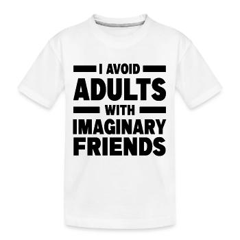 Athéisme - T-shirt bio Premium Enfant - blanc - Devant