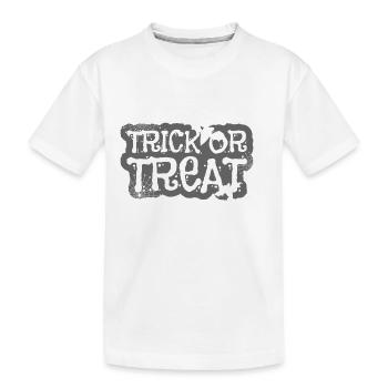 Joyeux Halloween Ghost Monstre cadeau Horreur - T-shirt bio Premium Enfant - blanc - Devant