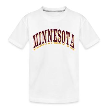 Minnesota - T-shirt bio Premium Enfant - blanc - Devant