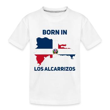 Los Alcarrizos - Kids' Premium Organic T-Shirt - white - Front