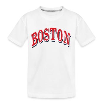 Boston - T-shirt bio Premium Enfant - blanc - Devant