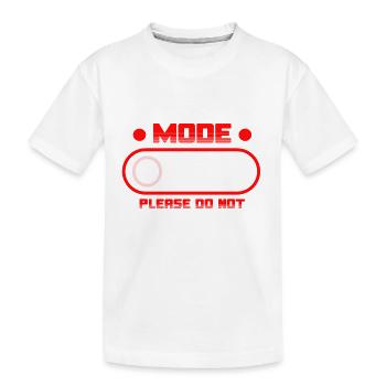 Archery Mode On Please Do Not Disturb - Kinder Premium Bio T-Shirt - Weiß - Vorne