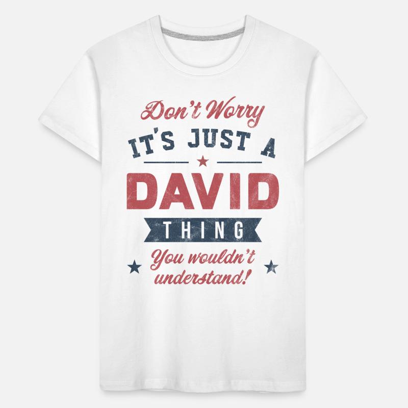 Its a David thing Kids' Premium Organic T-Shirt