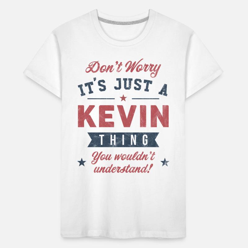 Its a Kevin thing Kids' Premium Organic T-Shirt