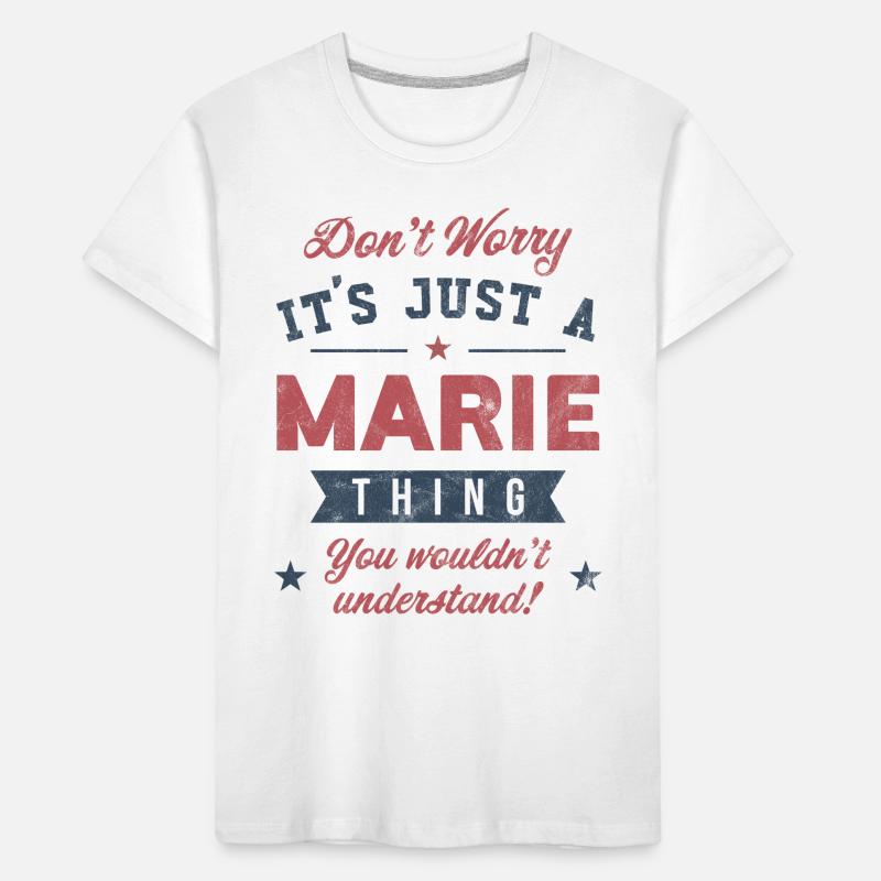 Its a Marie thing Kids' Premium Organic T-Shirt