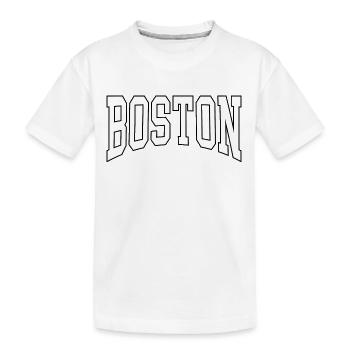 Boston - T-shirt bio Premium Enfant - blanc - Devant