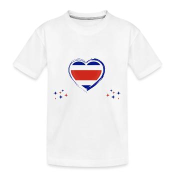 Bitte Nicht Stören Ich Träume Von Costa Rica - Kinder Premium Bio T-Shirt - Weiß - Vorne