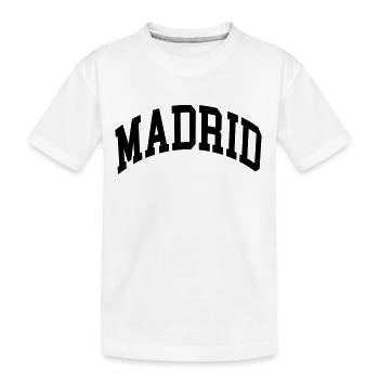 Madrid - T-shirt bio Premium Enfant - blanc - Devant
