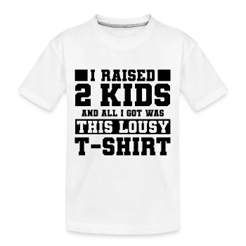 Mama - Kinder Premium Bio T-Shirt - Weiß - Vorne