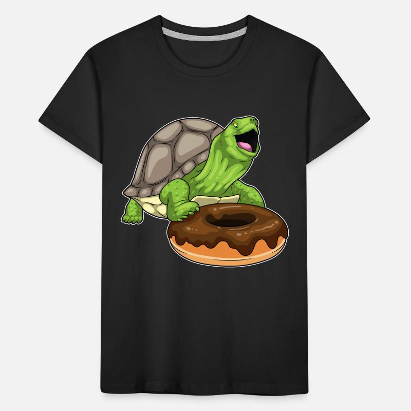 Turtle Donut Kids' Premium Organic T-Shirt