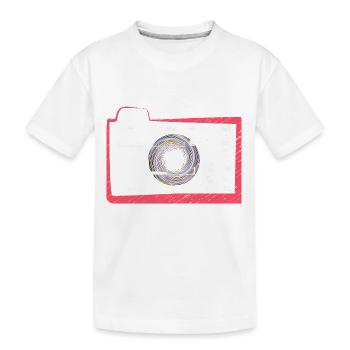 What part of don't you understand? Fotograf - Kinder Premium Bio T-Shirt - Weiß - Vorne