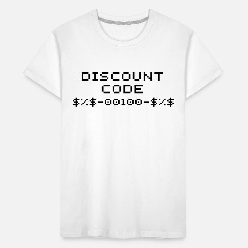 Rabattcode/Rabattcode Kinder Premium Bio T-Shirt