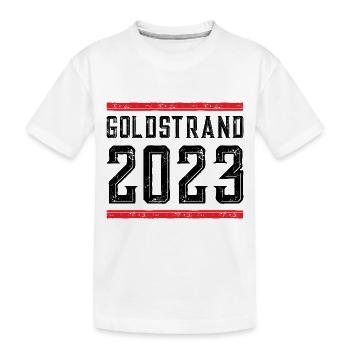 Sables d’or 2023 (Garantie du prix le plus bas) - T-shirt bio Premium Enfant - blanc - Devant